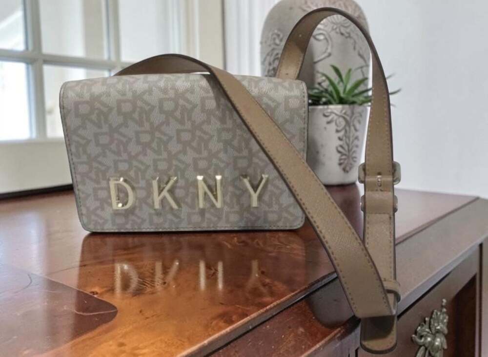 DKNY Logo Print Belt Bag